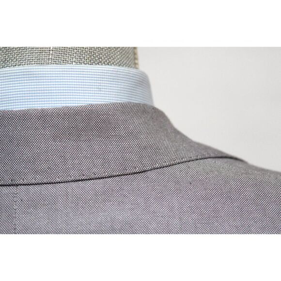 38R H&M Men's Blazer Sport Coat Jacket Grey Cotton C100862 - Picture 4 of 15